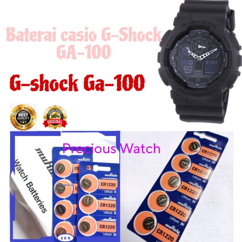 baterai casio G-Shock GA-100 GA100 GA 100 GA110 GA-110 GA 110