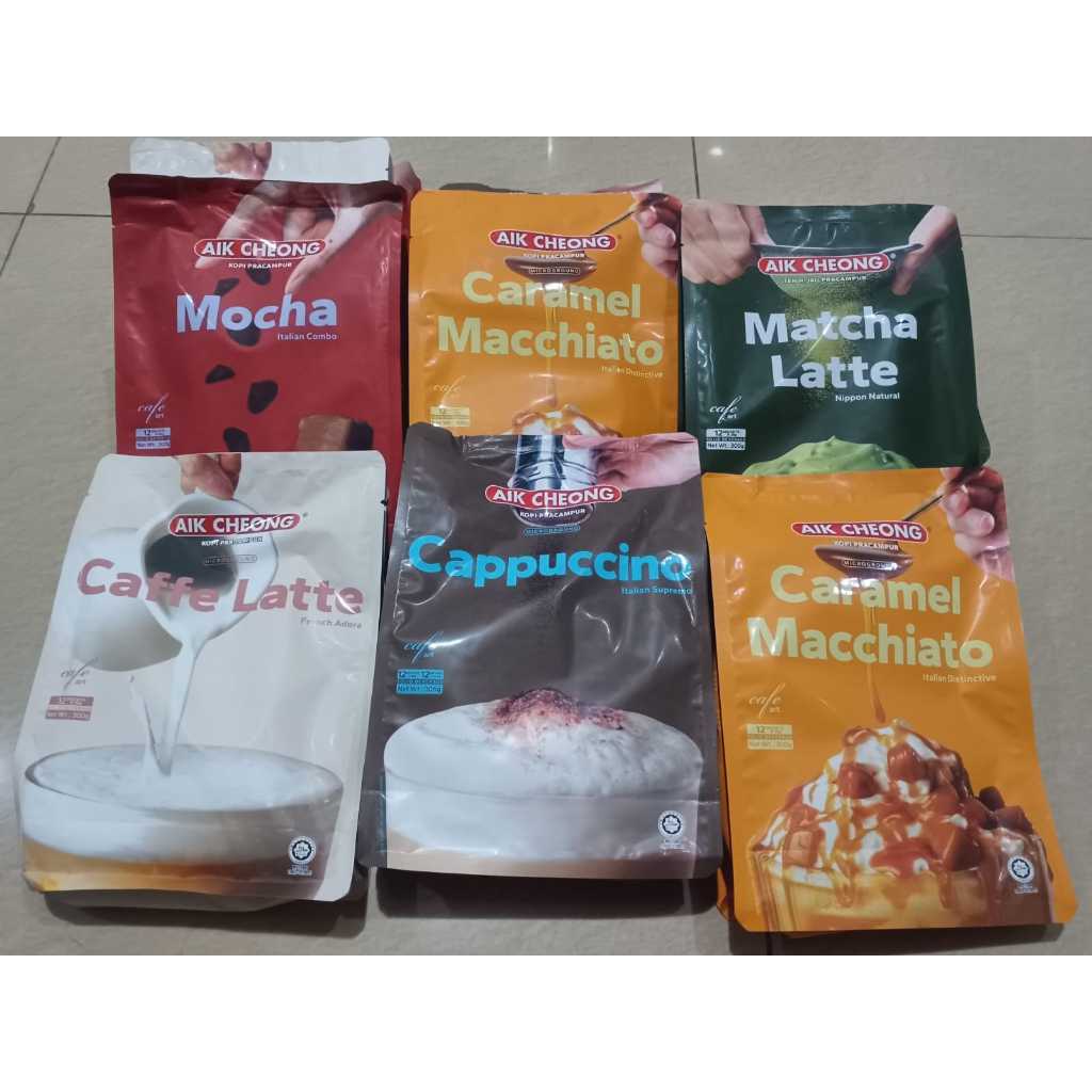 

AIK CHEONG /Aikcheong White Coffee Cafe Art Chocolate Teh Tarik Caffe Latte Cappucino Caramel