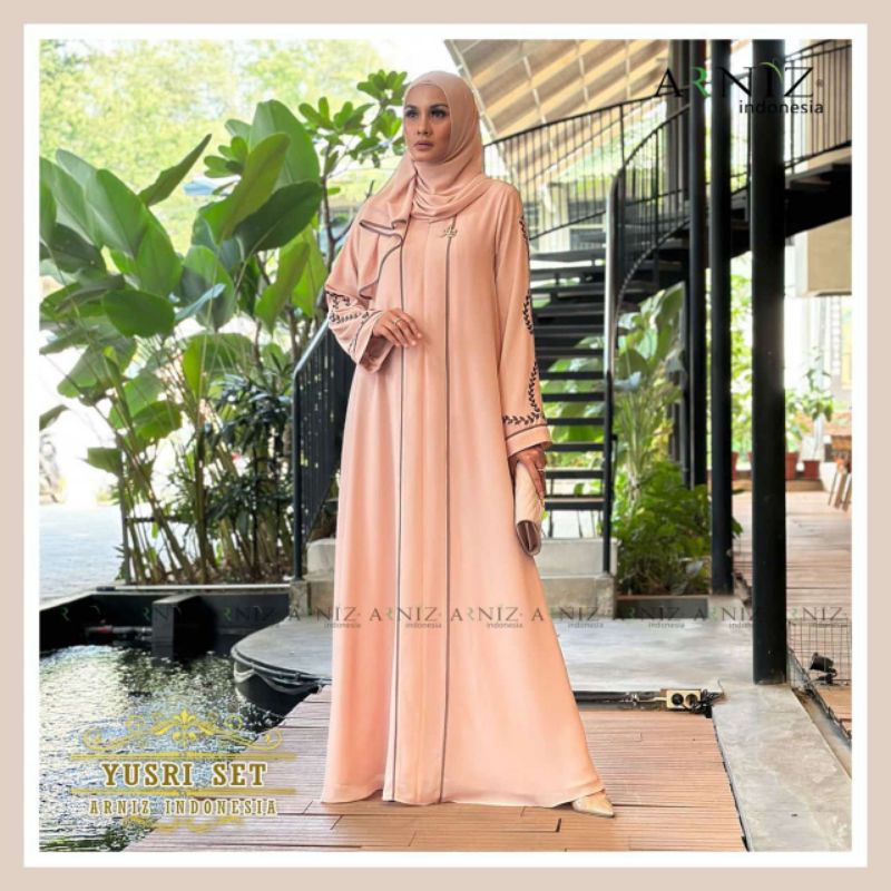 ARNIZ/Yusri set by Arniz/set syar'i/set mewah/set terbaru