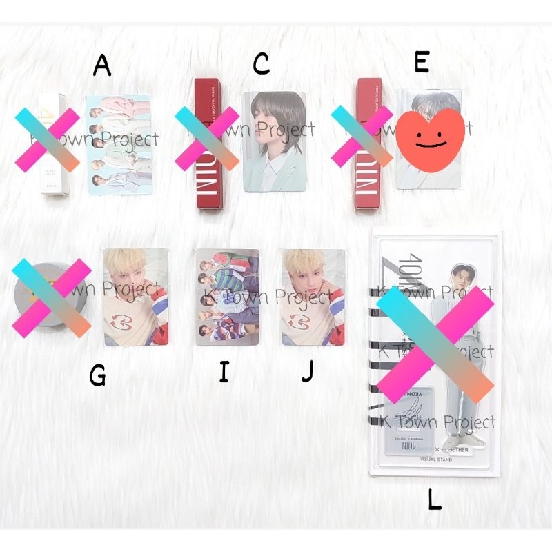 [READY - CLEARANCE SALE] TXT FOREUL 4OIN 1ST GIFT SET YEONJUN BEOMGYU SOOBIN TAEHYUN HUENINGKAI OT7 