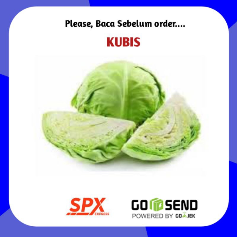 

Kubis Segar 250gram 500 gram - Sayur Sayuran Segar Palembang Online