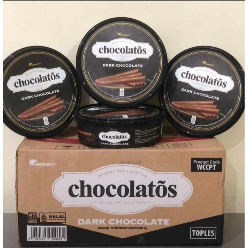 

Coklat Chocolatos Varian Dark Coklat 280gr