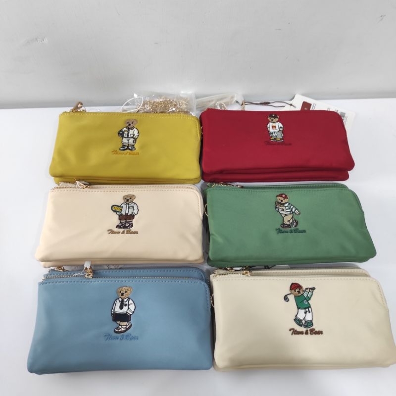 TTWN BEAR ORIGINAL TT2514 DOMPET POUCH - DOMPET WANITA - TTWN BEAR