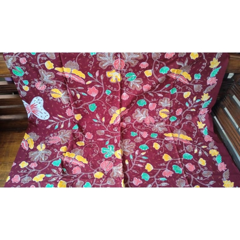 kain batik / kain panjang teratai batik malang tulis Antique malang
