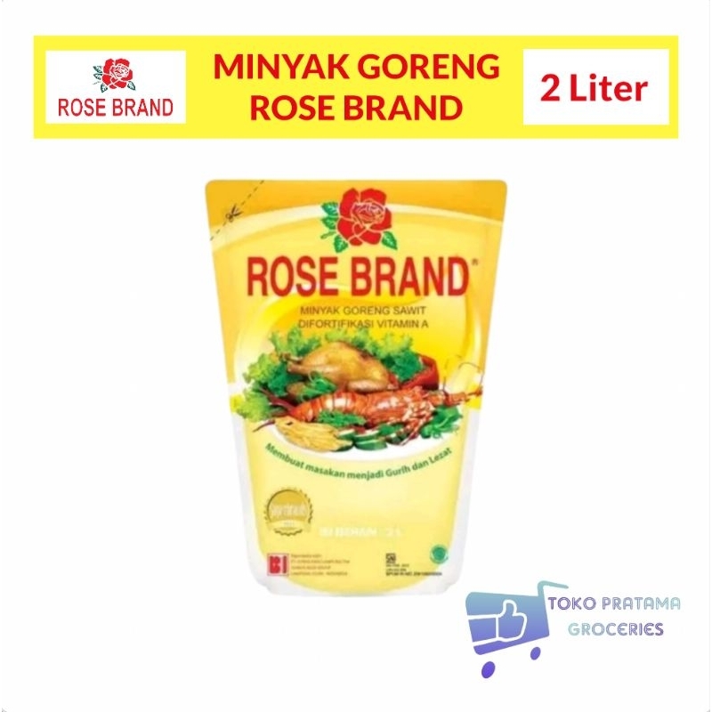 

ROSE BRAND MINYAK GORENG POUCH 1 LITER / 2 LITER