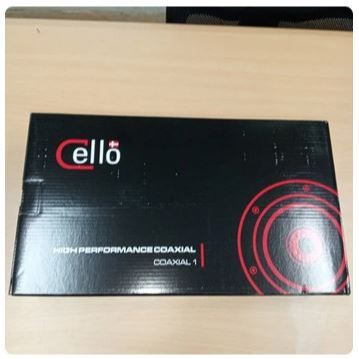 SPEAKER COAXIAL CELLO ONE / SPEAKER MOBIL COAXIAL CELLO 6,5 INCH / SPEAKER CELLO COAXIAL ONE 3 WAY 6