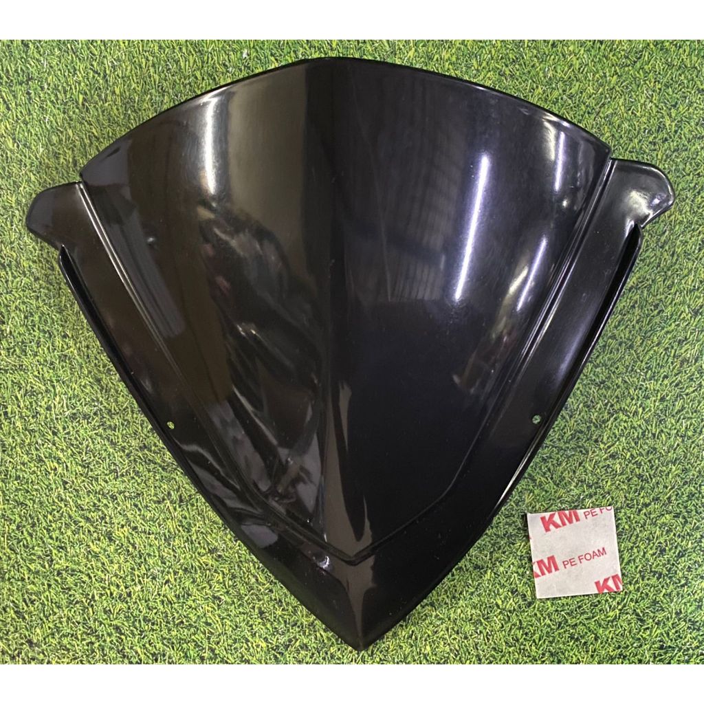 visor vario 125 visor vario old tecno 125  windshield vario old 125 visor vario jenong Hitam