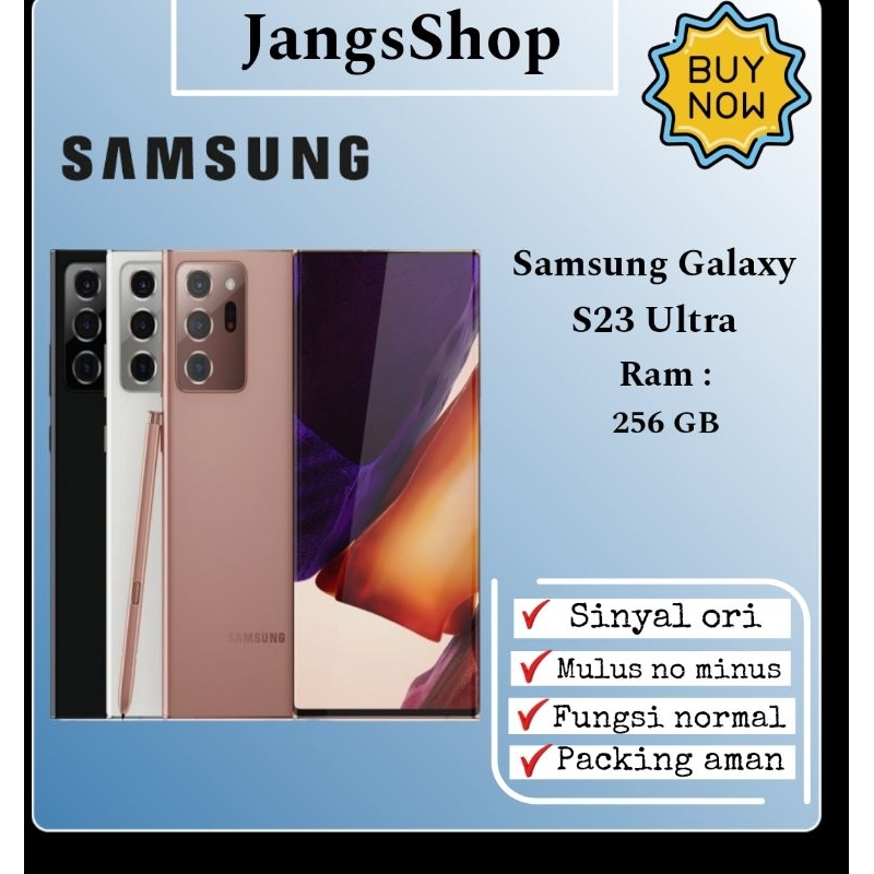 Samsung Galaxy Note20 ULTRA&Note20 ORIGINAL SECOND 5G Mulus 100%Original