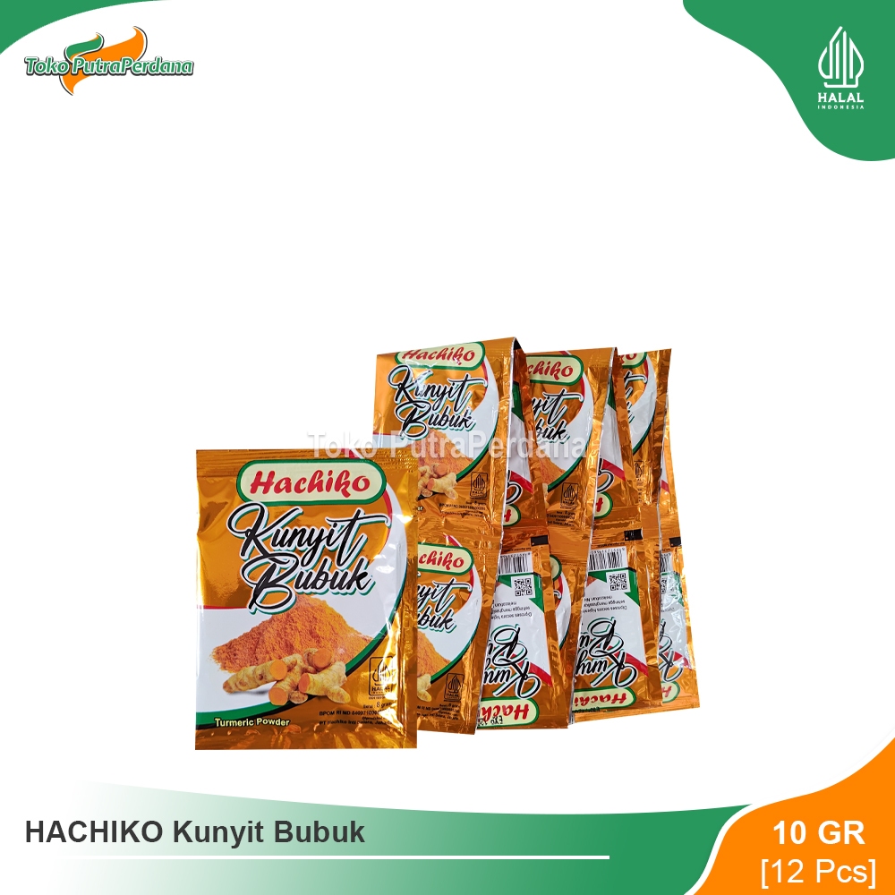 

HACHIKO Kunyit Bubuk Sachet (12 Pcs)