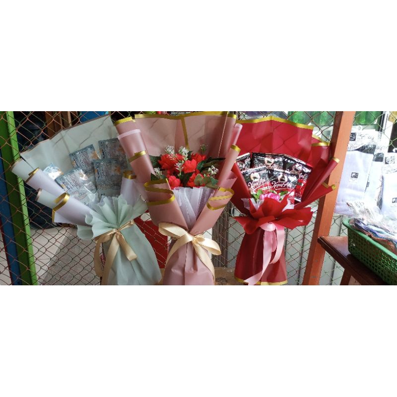 

bouqeut berbagai isi sesuai request untuk hampers