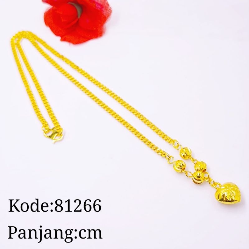 kalung set liontin xuping mix bola fashion wanita