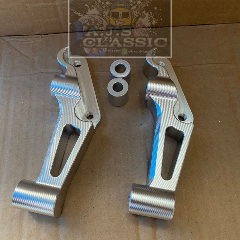 Braket kaliper dudukan kaliper Brembo 4 piston GP4rx M432 Brembo m50 PNP Shock ninja R SS RR S