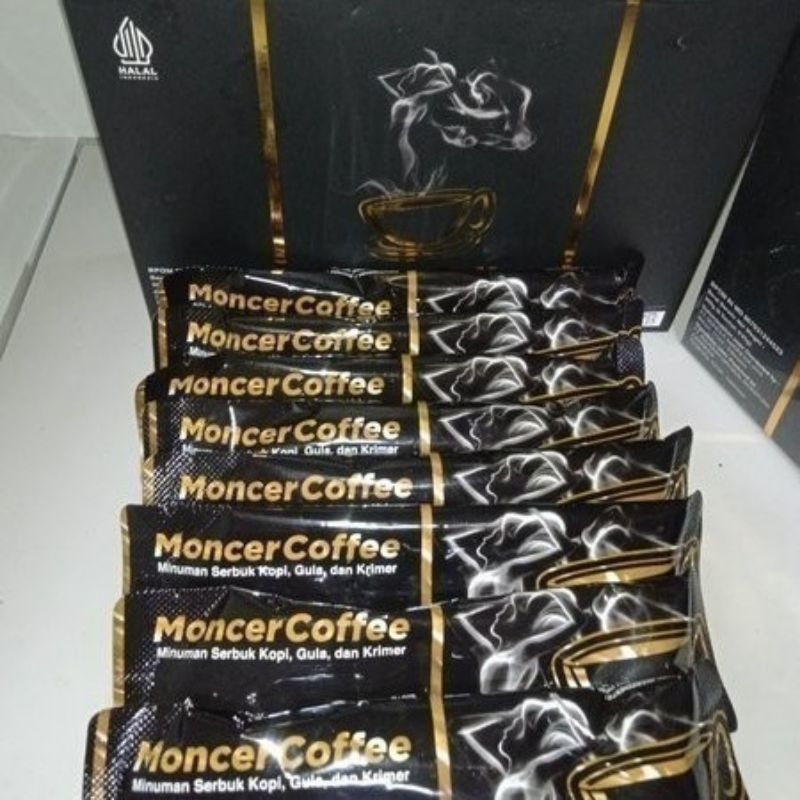 

Kopi Mocer Coffee Original 1 Box 8 sachet