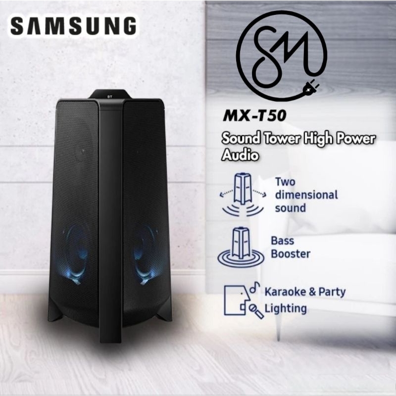 Speaker Aktif Samsung MX-T50 Giga Party Active Sound Tower MXT50