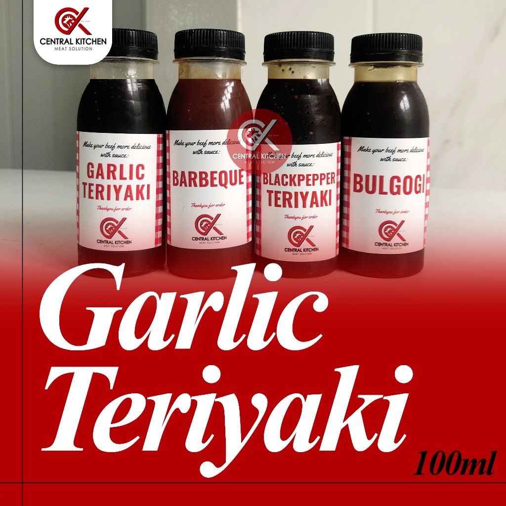 

Saus Teriyaki Bawang Teriyaki Garlic Sauce Premium 100ml