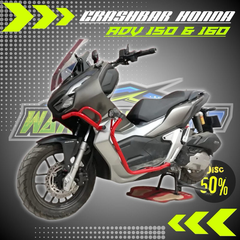 Crashbar Honda ADV 150 Tubular Crasbar ADV 150 Full Body
