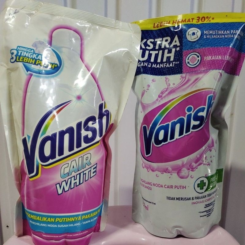 refil vanish cair putih penghilang noda vanish cair 750ml