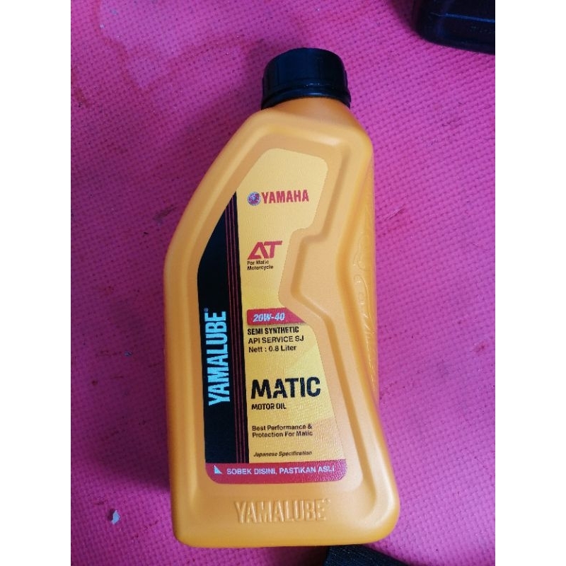 Oli Yamalube Matic Gold New 20w-40 800ml original
