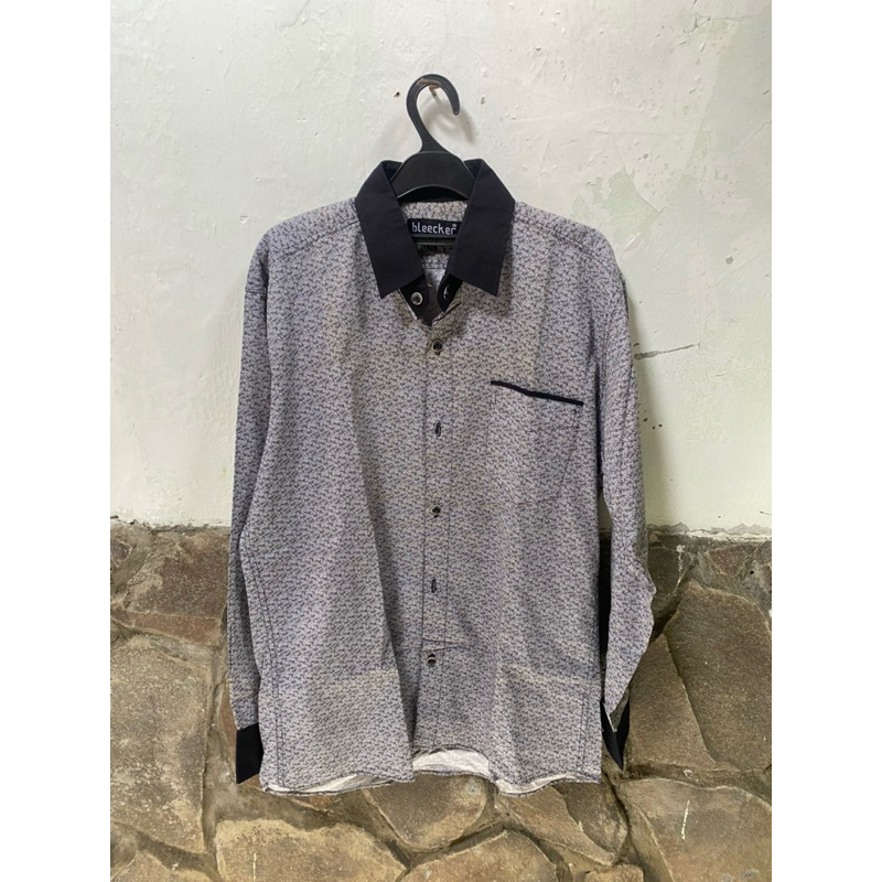 Kemeja kerja Kantor Pria Motif bukan uniqlo