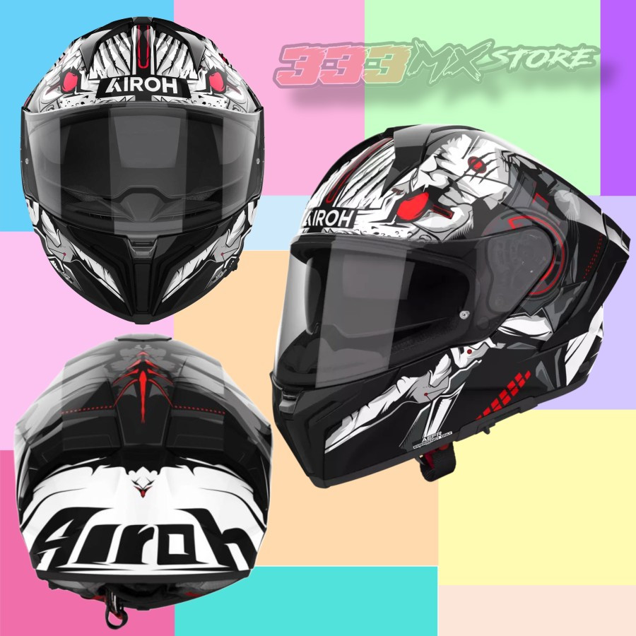 Helm Airoh Matryx Nytro Gloss Helmet Airoh Full Face Matryx Original