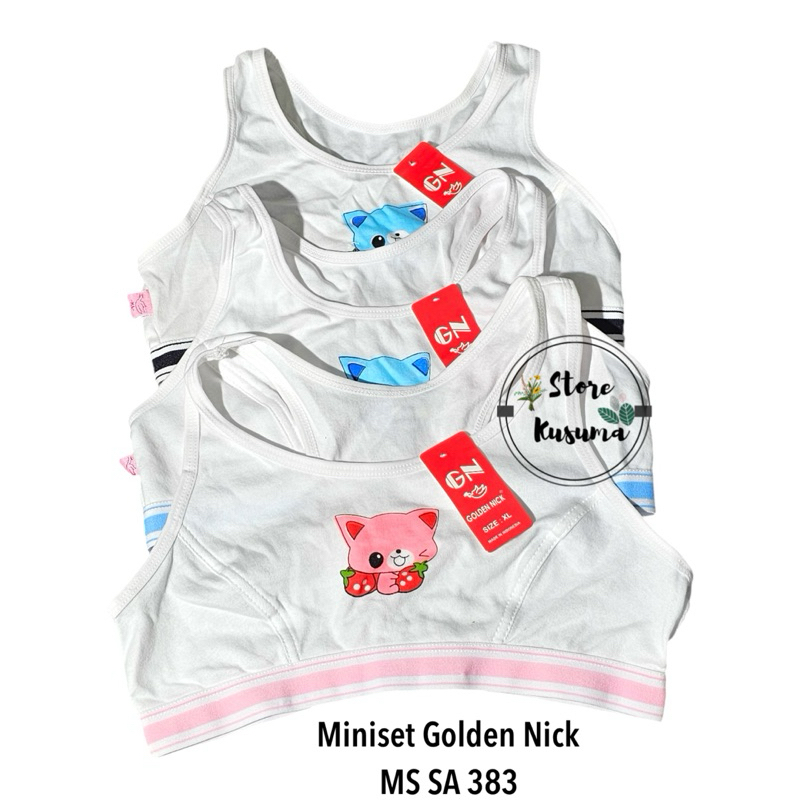 Miniset Golden Nick SA 383 | Miniset Remaja Tali Silang Kait Belakang