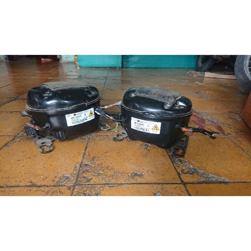 kompresor inverter BMG110NHMV bekas freezer LG 1/4 pk