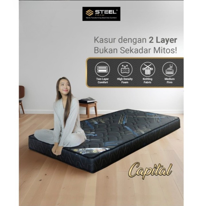 Tilam Busa 120x190cm Garansi 10 Tahun | Kasur Busa | Matras Busa Medan