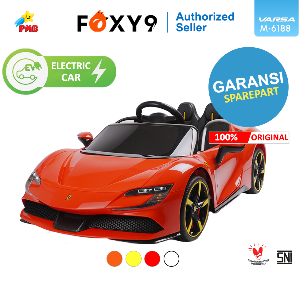 

Mainan Mobil Aki Anak PMB Varsa M6188 Bluetooth