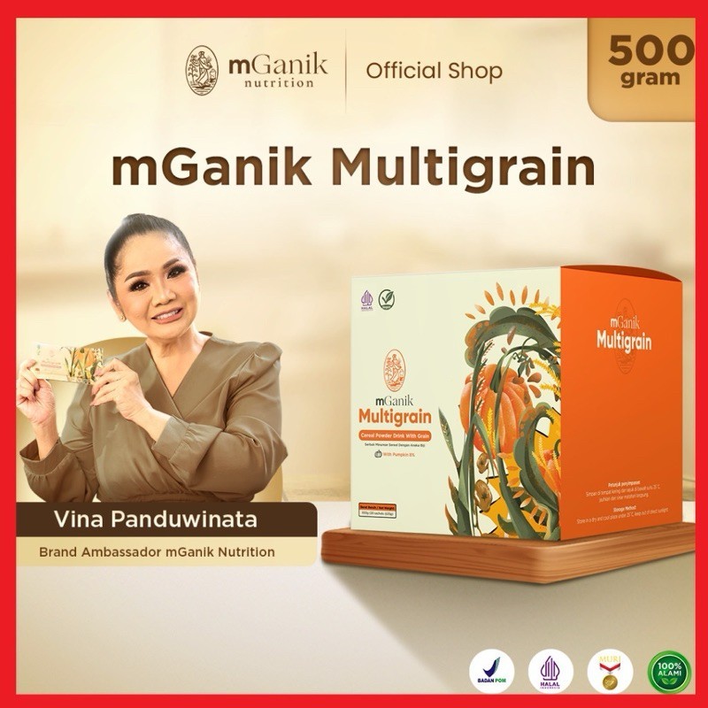 

mGanik Multigrain Superfood isi 20 Sachet Rasa Labu Kuning | mGanik Balikpapan