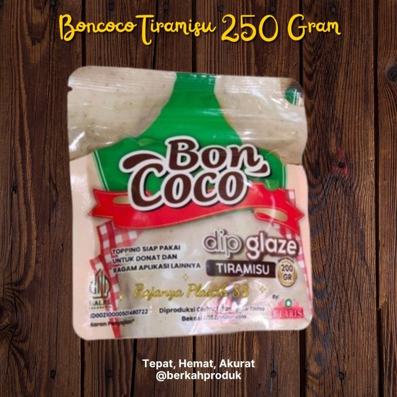 

Selai Pasta Boncoco / Dip Glaze Bon Coco Tiramisu 250 Gram