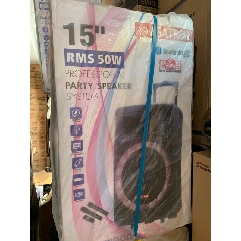 Speaker Portabel Hollywood Asatron 15in