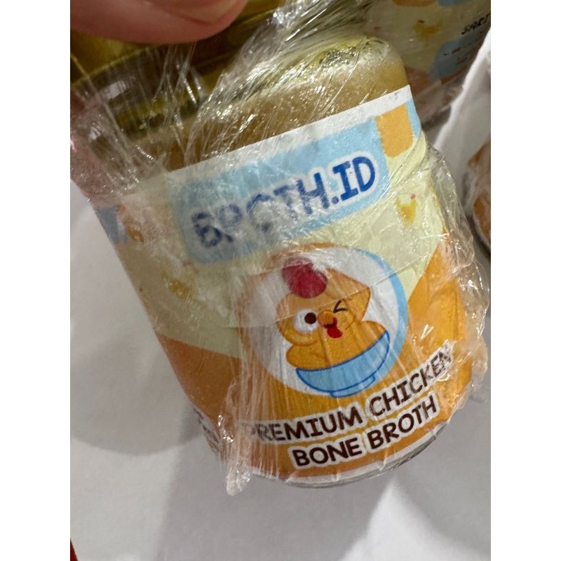 

Chicken Bone Broth / Kaldu Ayam Kampung (± 250ml) - Kemasan Jar Kaca/Home Made