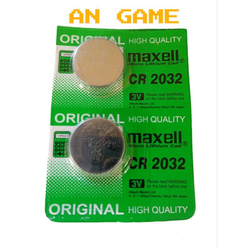 BATRE CR 2032 BATRE C MOS MAXELL FOR PC PS3 / BATTERY MAXELL CR2032
