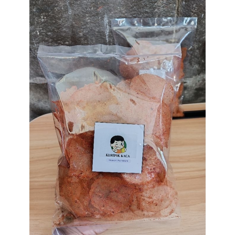 

keripik kaca extra pedas daun jeruk 150gr