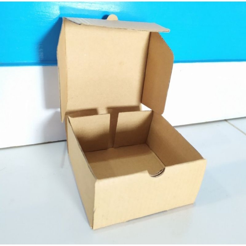 

BOX - GIFT kotak kado dus kecil cokelat mainan ukuran kecil 10x10x5 ONE STOP PARTY DIE CUT | KOTAK KARTON | BOX PACKING