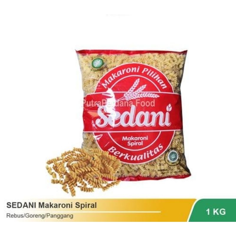 

Sedani Makaroni SPIRAL 1 kg