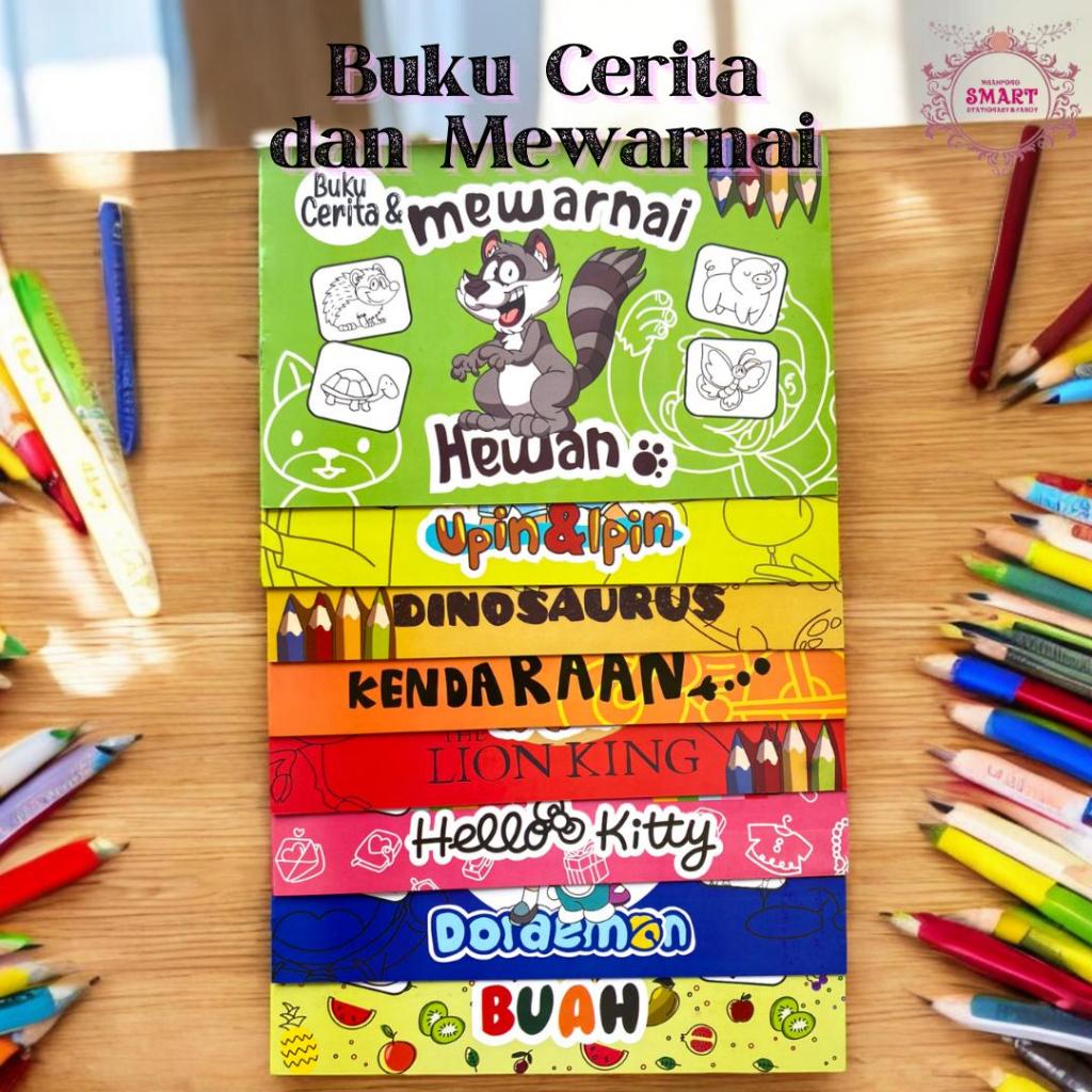 

BUKU CERITA DAN MEWARNAI ANAK PAUD