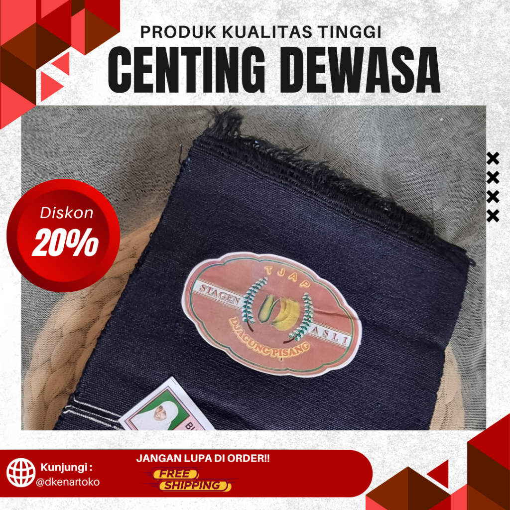 Stagen / Centing Polos|Stagen Bengkung Pelangsing Tenun|CENTING DEWASA