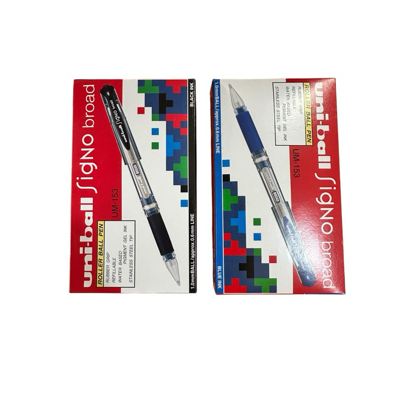 

PULPEN UNIBALL SIGNO BROAD UM-153 1MM BIRU / HITAM