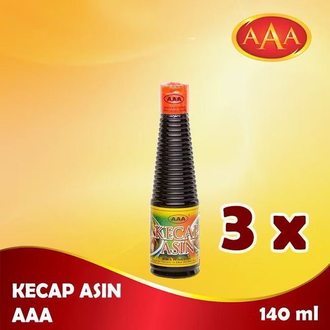 

Kecap Asin AAA PET 140ml