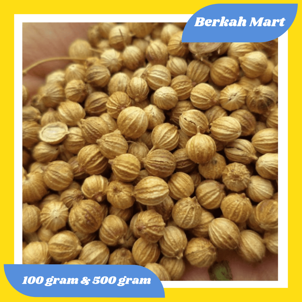 

KETUMBAR KEMASAN 100 GRAM & 500 GRAM