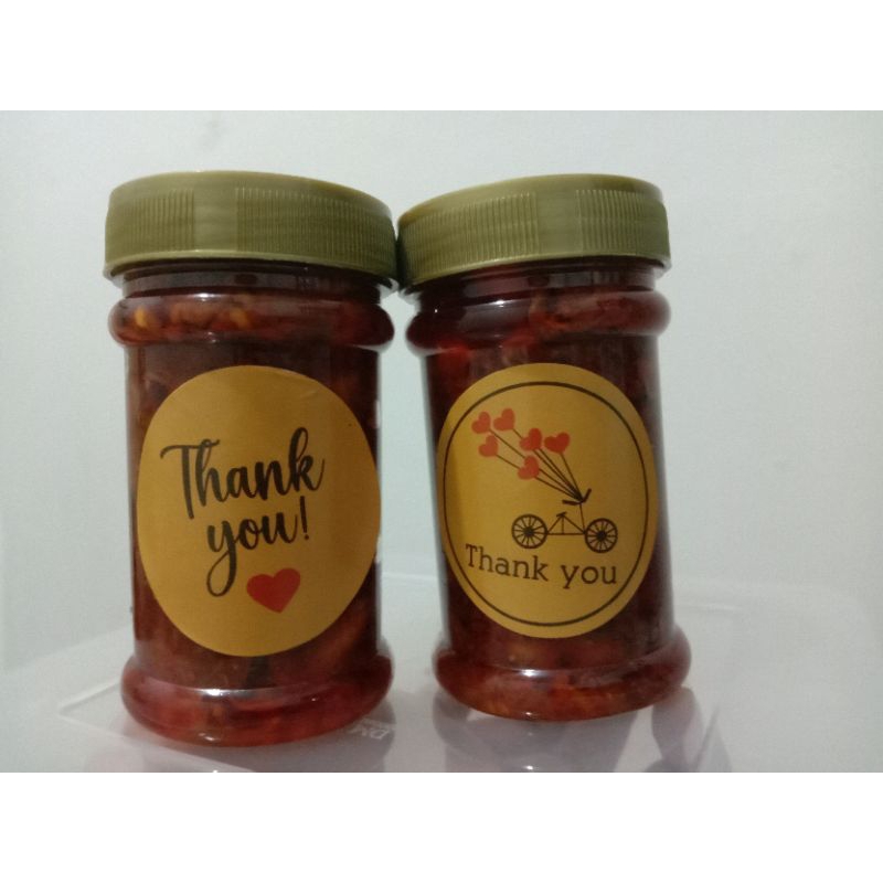 

Sambel Baby Cumi Asin Level Sederhana paket 2 botol sambel