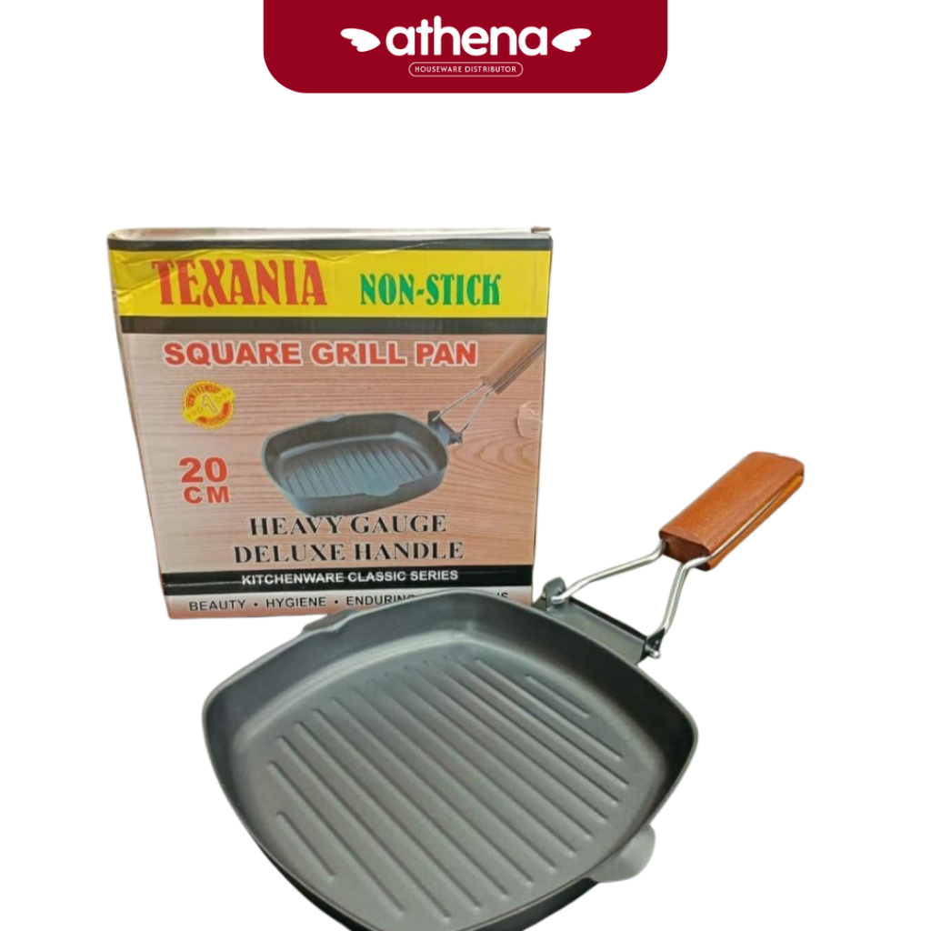 SQUARE GRILLPAN TEXANIA / WAJAN BAKAR MINI