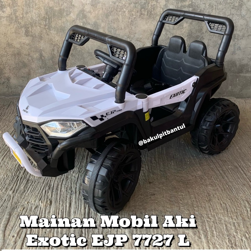 Mainan Anak mobil aki jeep Exotic 7727