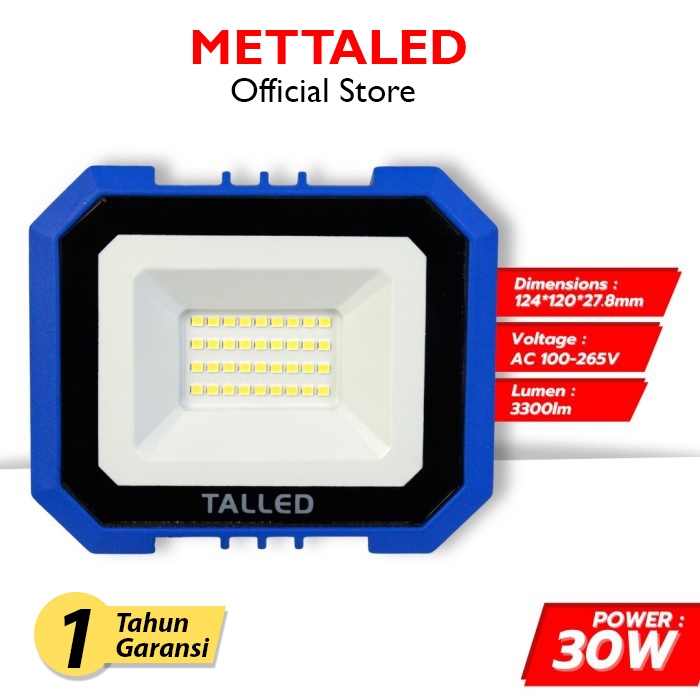 LAMPU SOROT LED TALLED 30W Warm White