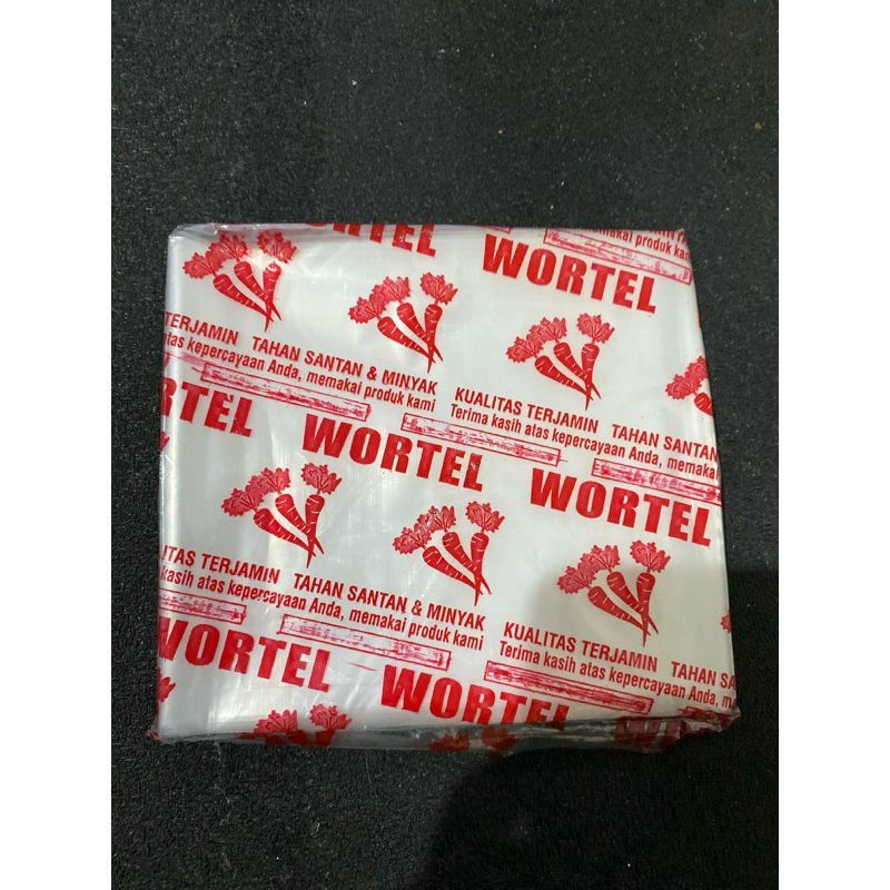 PLASTIK ES BATU 10x25 MERK WORTEL | PE 10x25| Plastik 1/2 kg