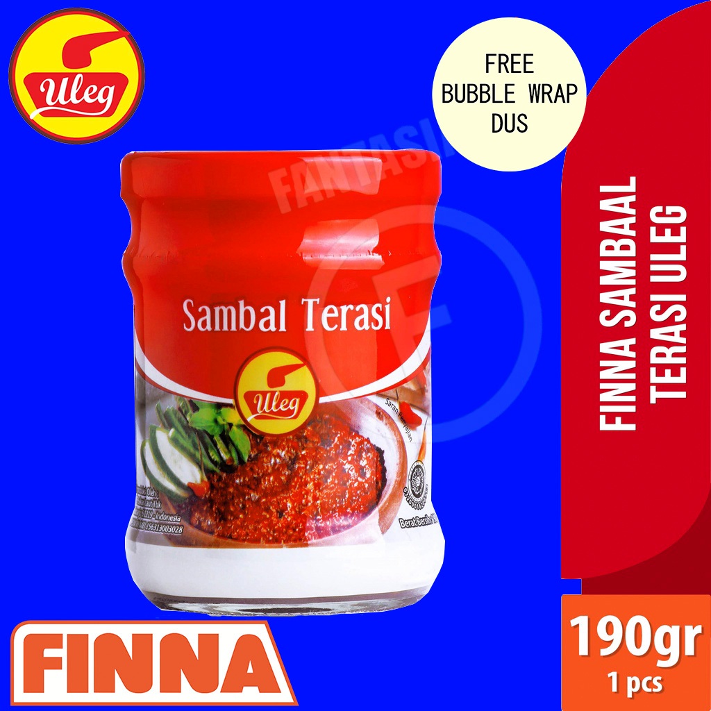 

FINNA SAMBAL TERASI JAR PAKING FREE ASURANSI+BUBBLE DUS JAMIN AMAN FUN CORNER