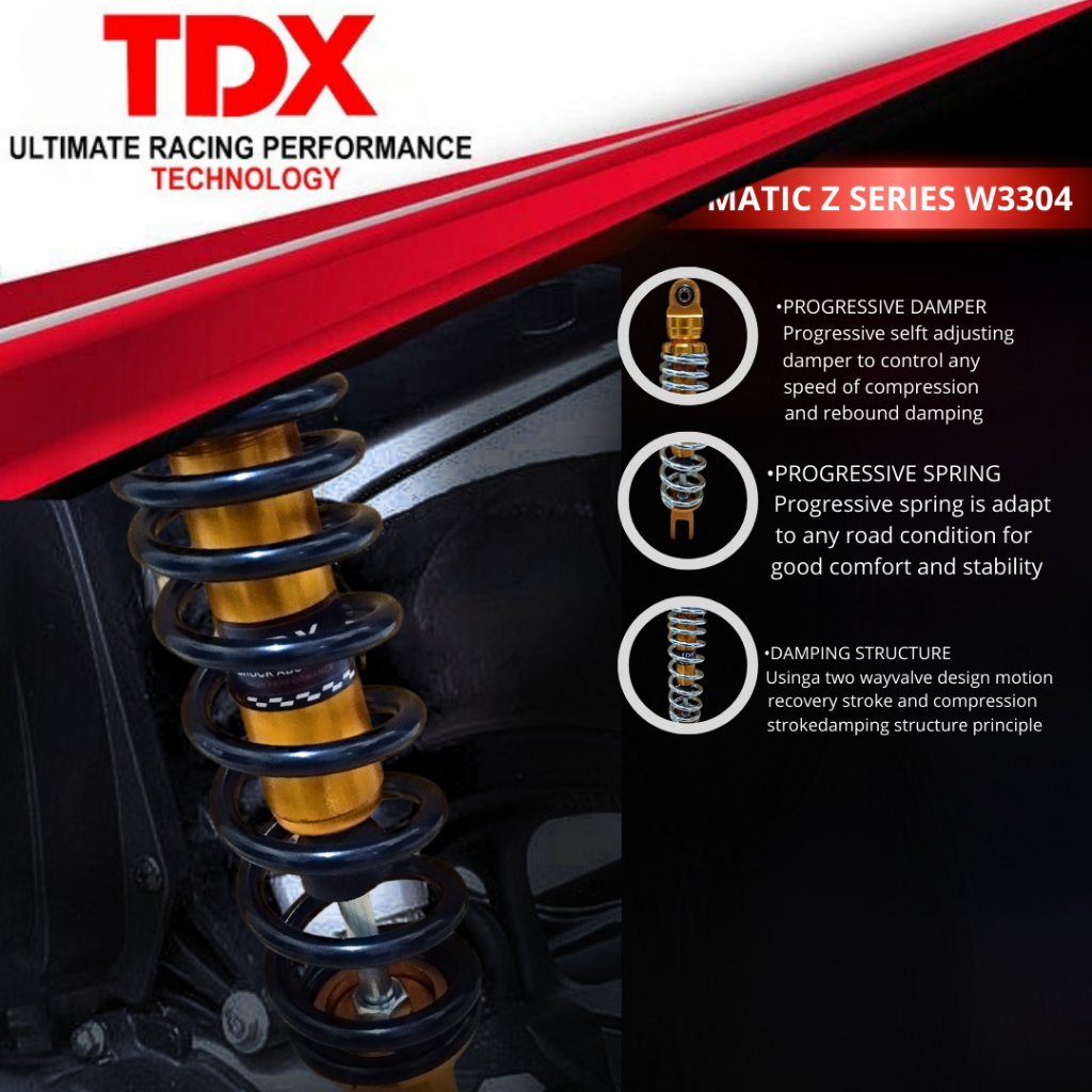 SHOCKBREAKER MODEL KTC PRO KLIK RAZOR UNIVERSAL SIZE 310MM, 330MM