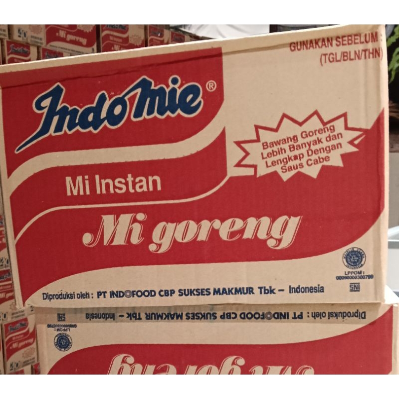 

Indomie Goreng 1 Dus ( isi 40 pcs )