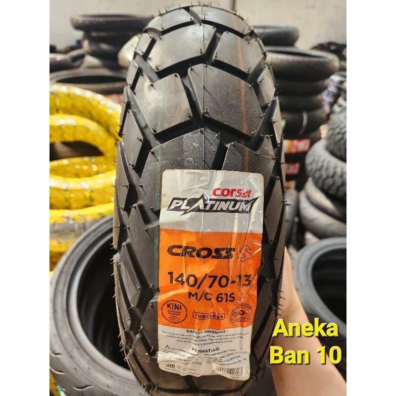 Ban Corsa Platinum S 140/70-13 Cross S Tubeless